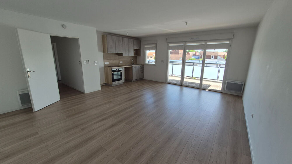 Appartement Annoeullin 3 pièce(s) 66.80 m2, Balcon, Garage.