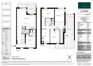  Appartement à vendre 5 pièces 148 m²