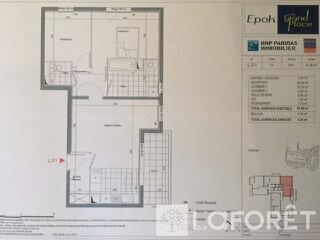  Appartement  louer 3 pices 62 m