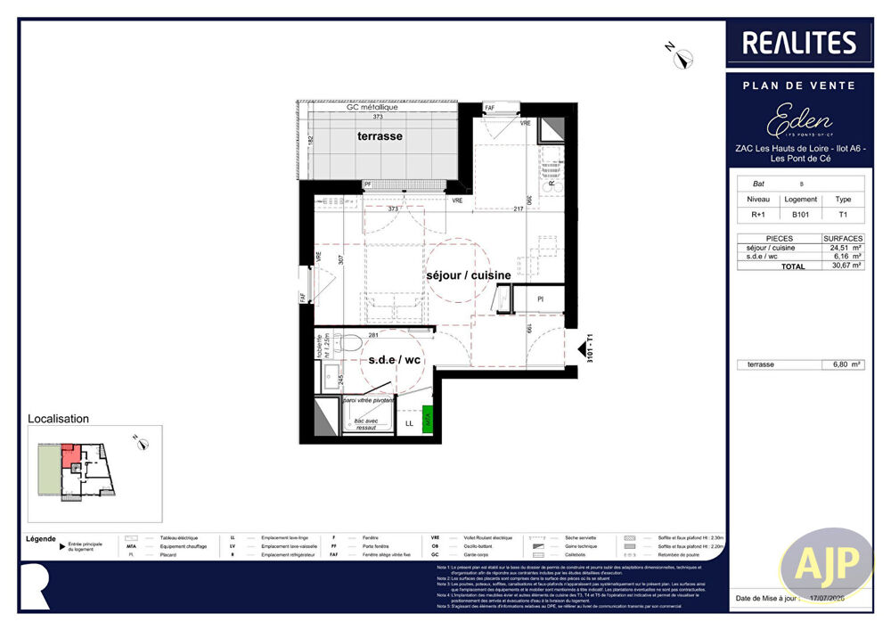 Vente Appartement Programme neuf Les Ponts De Ce Les ponts de ce