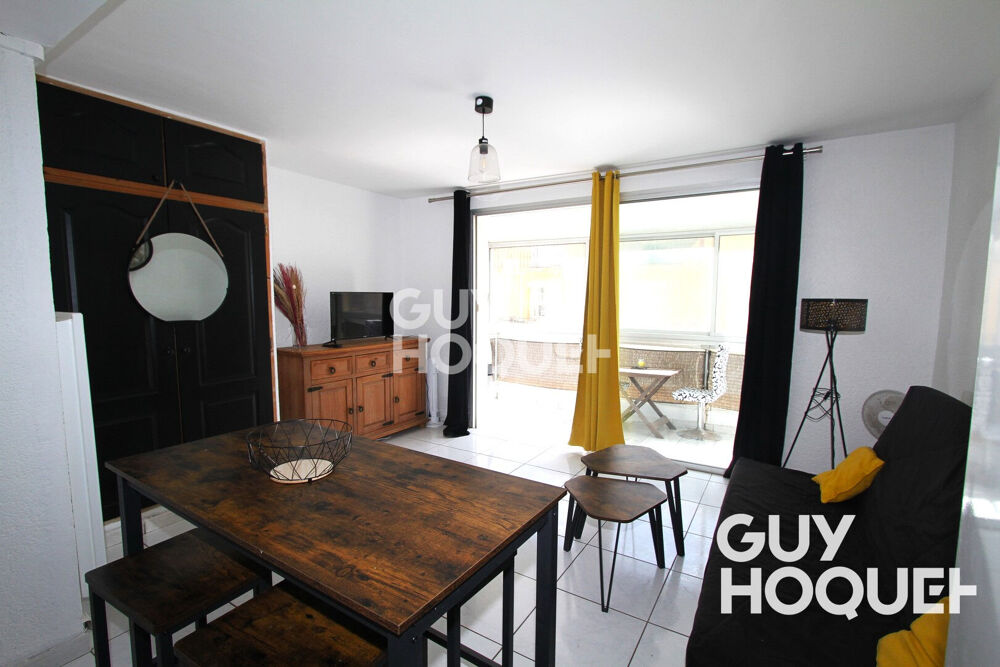 À louer - studio meublé de 30 m² situé à Canet-en-Roussillon.