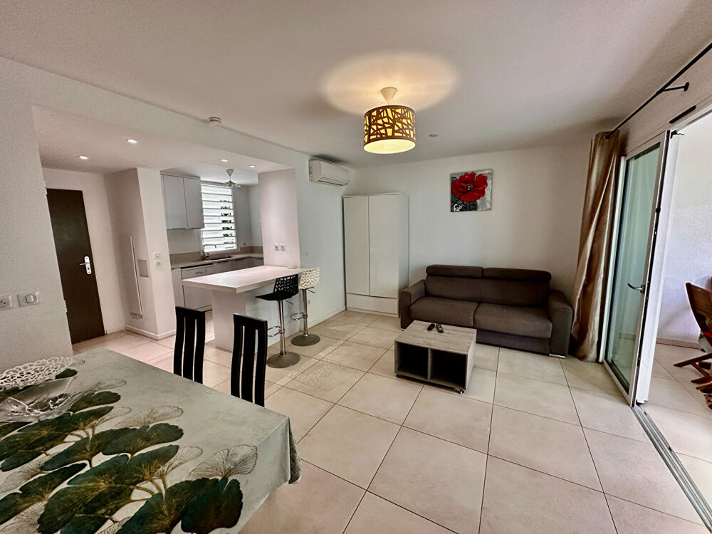 Vente Appartement COEUR DE L'HERMITAGE : GRAND T2 MEUBLÉ  + PARKING SOUS-SOL Saint gilles les bains
