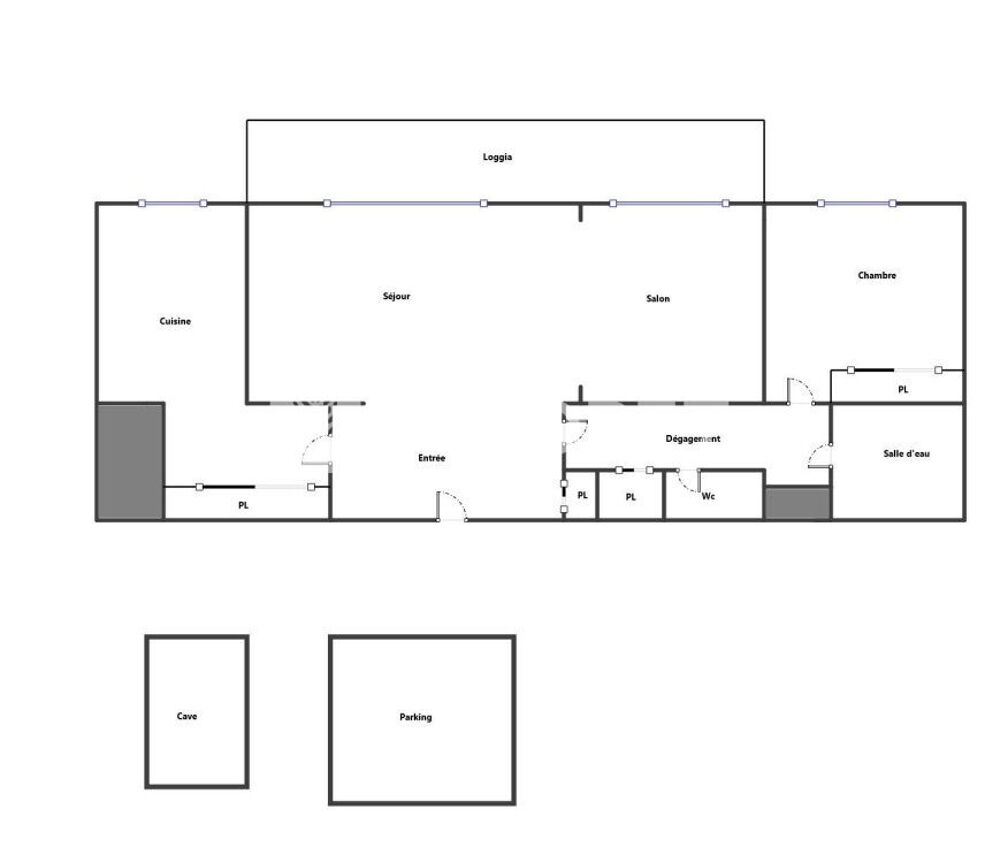 Vente Appartement Centre ville. Au calme. PARKING EN SOUS-SOL, cave Villemomble