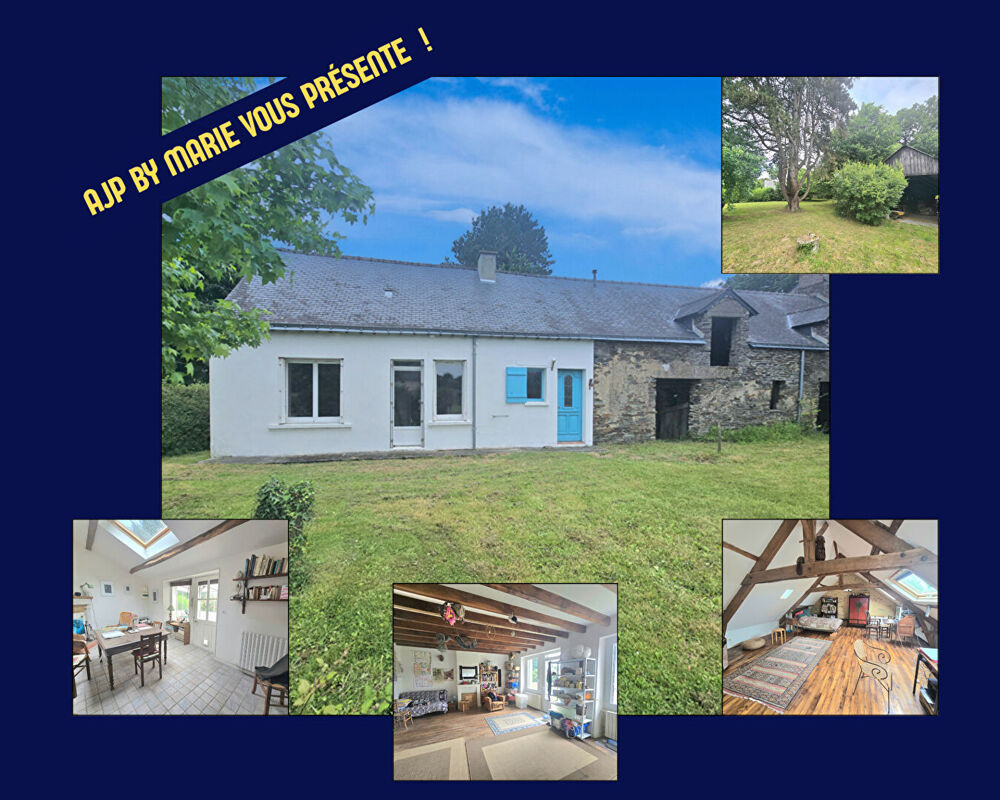 Maison Guémené-Penfao poss 2 habitations... + 1491 m² Terrain