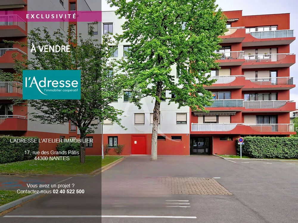 Appartement Nantes Est 3 pièce(s) 64 m2