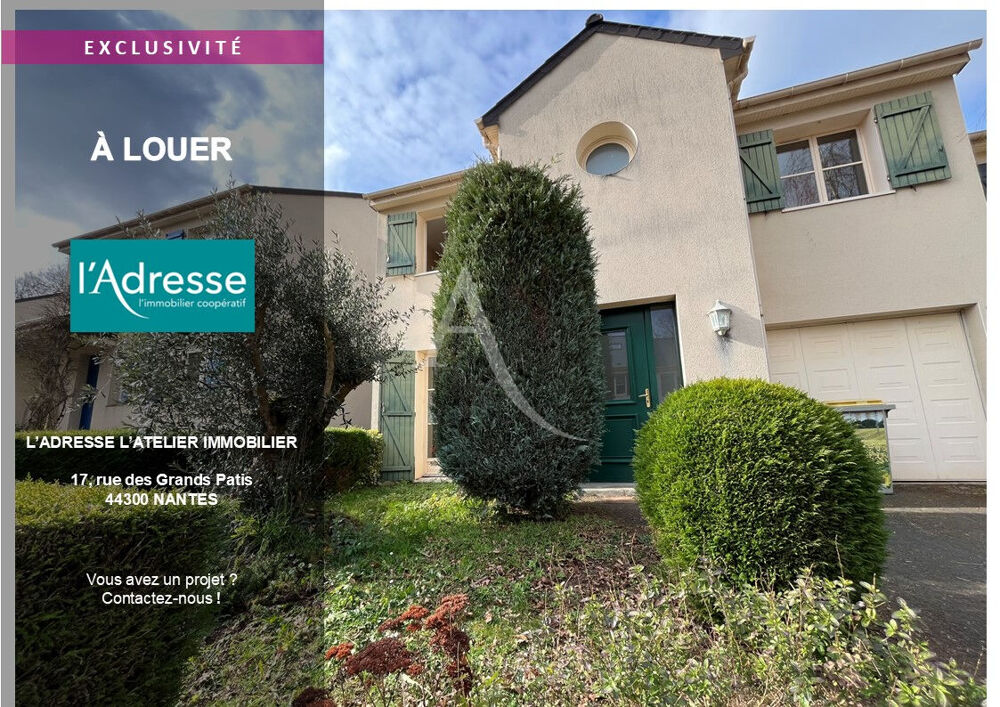 Location Maison A LOUER - MAISON 6 PIECES - NANTES ERDRE ST JOSEPH DE PORTERIE Nantes