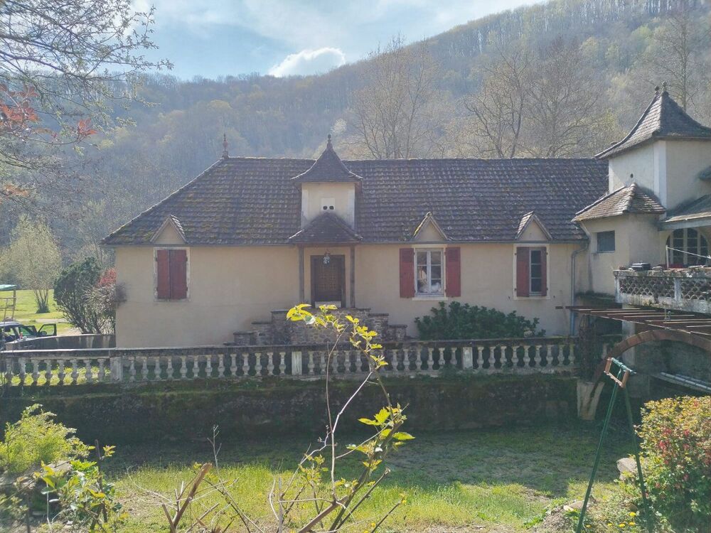 Vente Maison ANCIEN MOULIN DE PRESTIGE À FINIR DE RESTAURER : 3,5 HA AVEC RUISSEAU Saint cere