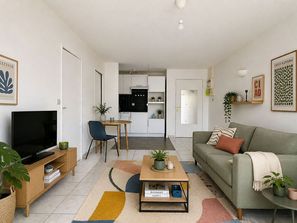 Claye-Souilly - Appartement 2 pièces avec jardin privatif et 3 stationnements