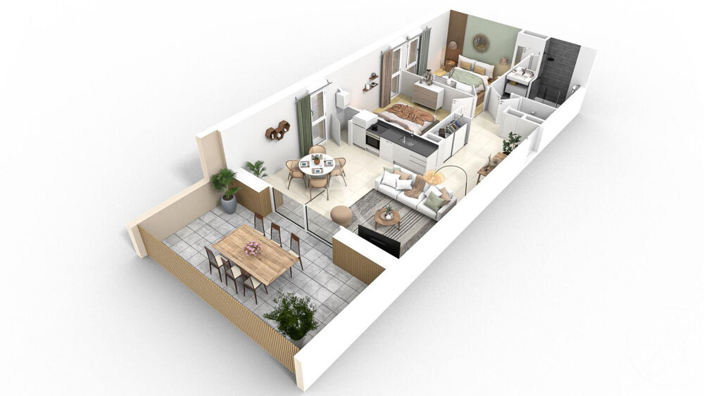 Vente Appartement APPARTEMENT NEUF Type 3 à SAINT HILAIRE DE RIEZ Saint hilaire de riez