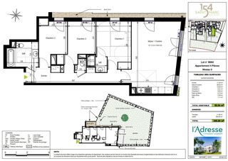  Appartement à vendre 4 pièces 81 m²