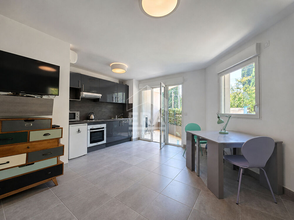 LA COLLE-SUR-LOUP : 2 PIÈCES AVEC DEUX TERRASSES ET GARAGE