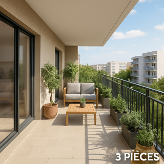  Appartement à vendre 3 pièces 63 m²
