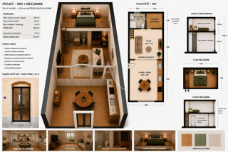  Appartement à vendre 1 pièce 34 m²