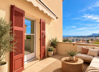 Vente Appartement LE CANNET MAIRIE - QUARTIER HISTORIQUE - VUE MER PANORAMIQUE - PISCINE Le cannet