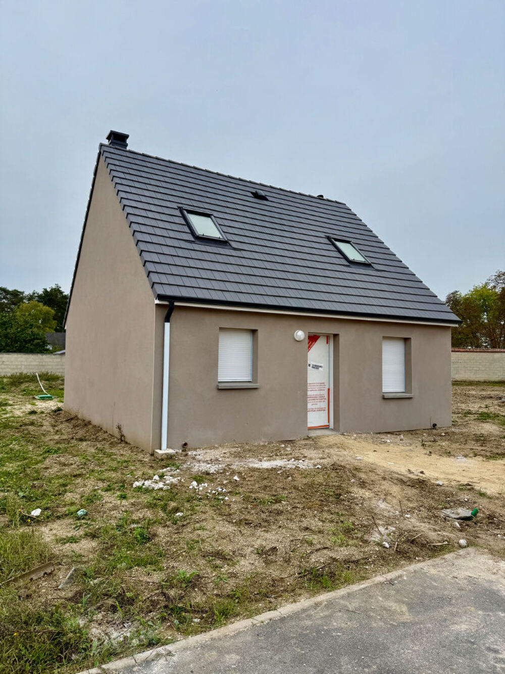 Maison neuve - vie de plain pied - jardin