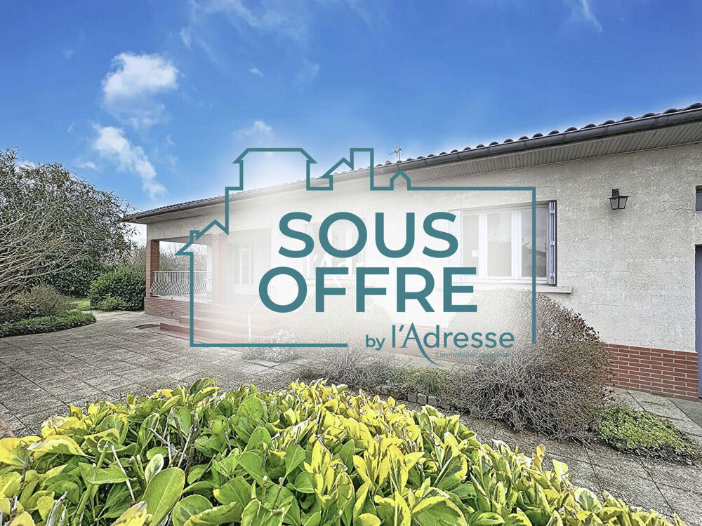 Exclusivité l'Adresse Immobilier - Fonsorbes - Maison T4 de 114 m2 sur un Terrain de 1189m².