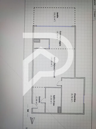  Appartement  vendre 2 pices 41 m