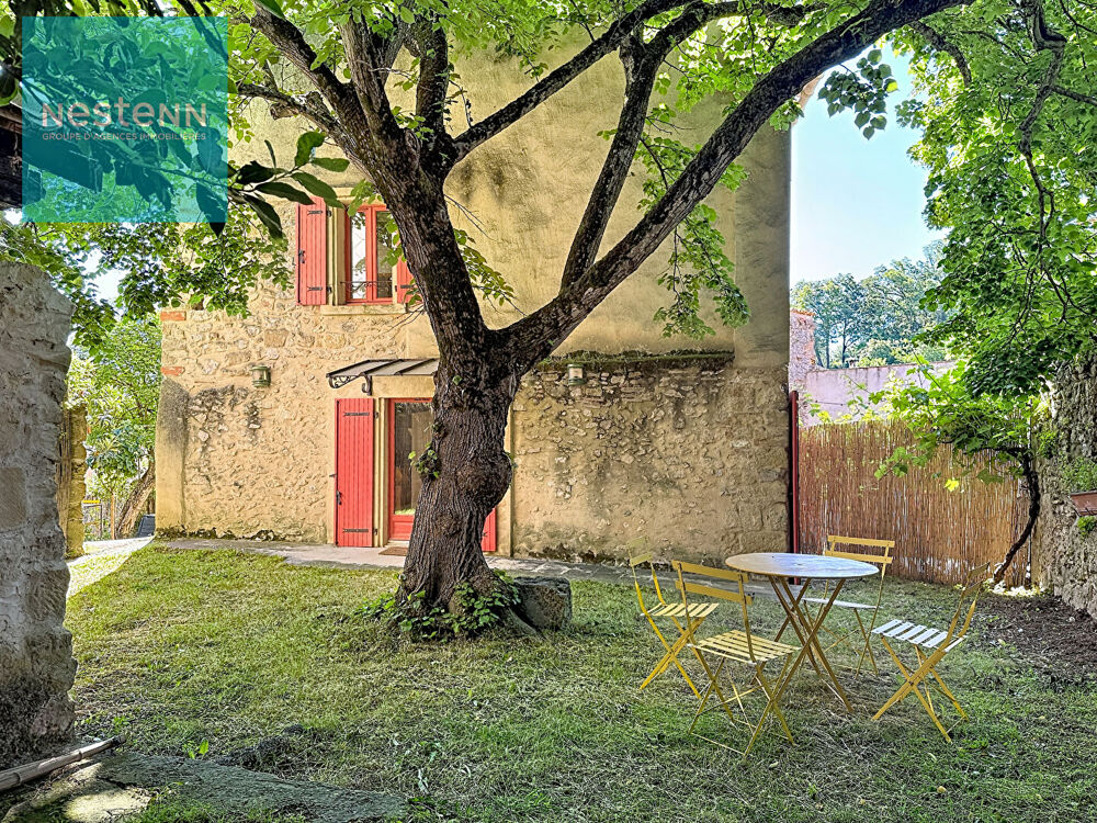 Maison de charme rénovée avec jardin et terrasse tropézienne au coeur du Lauragais