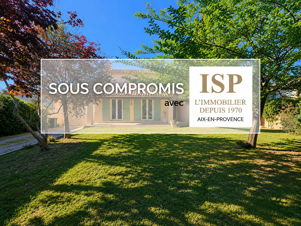 Vente Maison SOUS COMPROMIS  Les Milles - Maison familiale 5 pièces - 108,63 m²  - Terrain 1000 m² + Garage Aix en provence