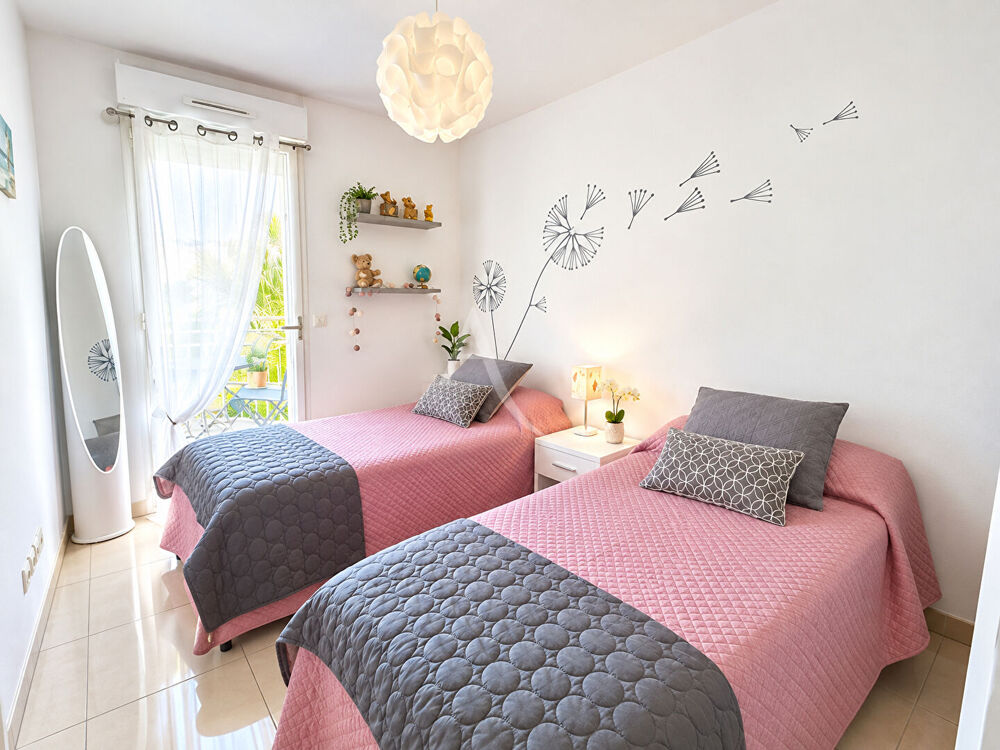 Vente Appartement Cagnes Sur Mer 2p Résidence Standing Belle Terrasse Garage Cagnes sur mer