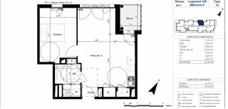  Appartement à vendre 2 pièces 42 m²