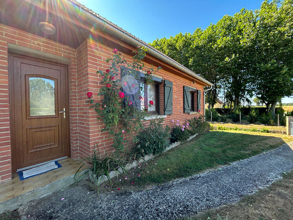 Maison de plain-pied 3 chambres avec sous-sol complet à Flesselles