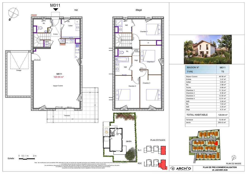 Vente Maison ALLINGES - Maisons 5 pièces - 120.94m² Allinges