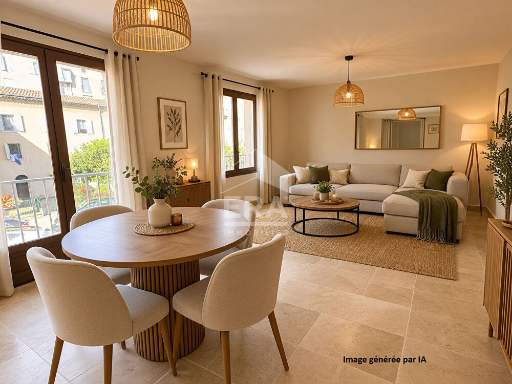 Vente Appartement SISTERON CENTRE-VILLE  3 CHAMBRES, TERRASSE, PARKING FERMÉ ET CAVE Sisteron