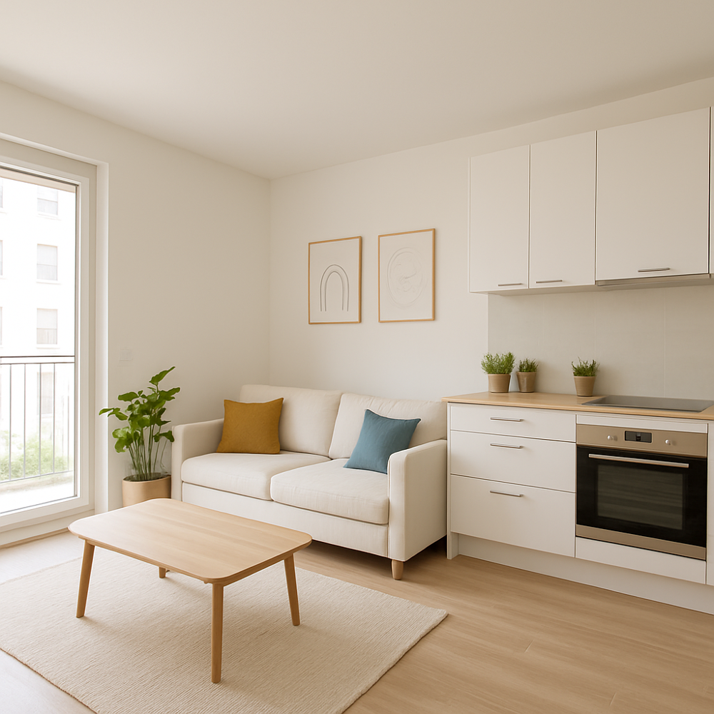 Appartement 2 pièces de 58 m2 (Lyon 7e Arrondissement)