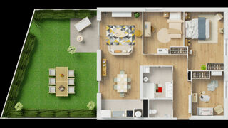  Appartement à vendre 2 pièces 42 m²