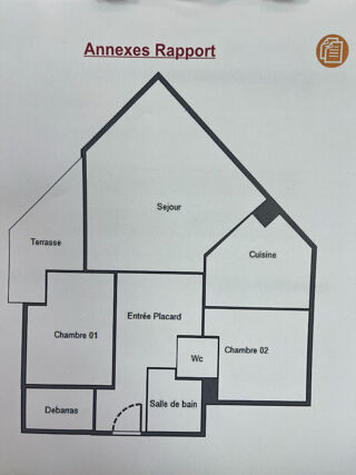  Appartement � vendre 3 pi�ces 69 m�