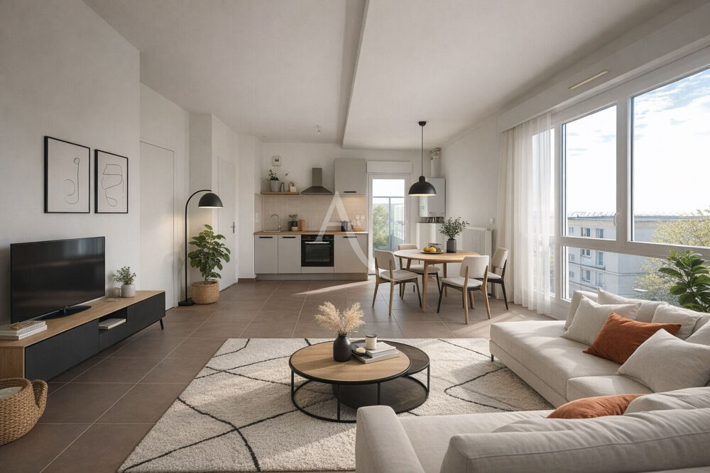 Appartement dernier étage Trois Pièces + Terrasse + Garage