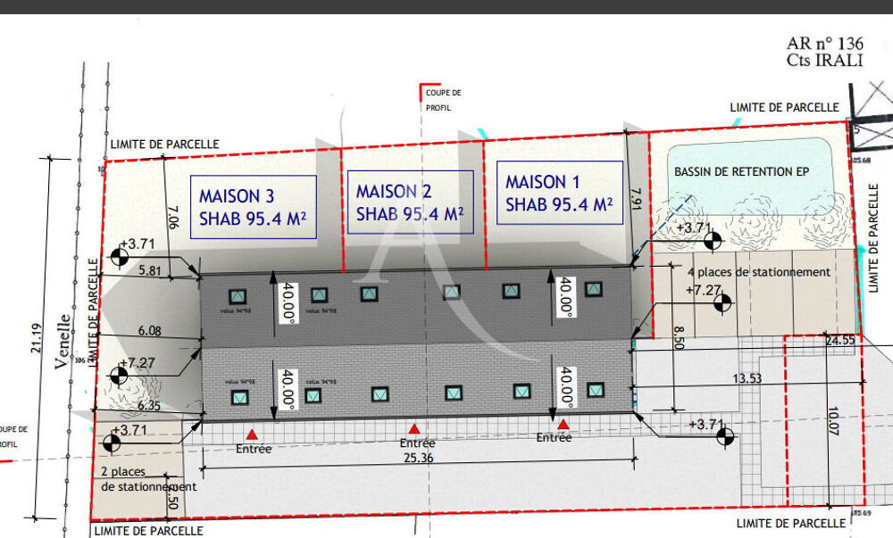 Vente Maison MAISON INDIVIVIDUELLE  T4 AVEC JARDIN Fay aux loges