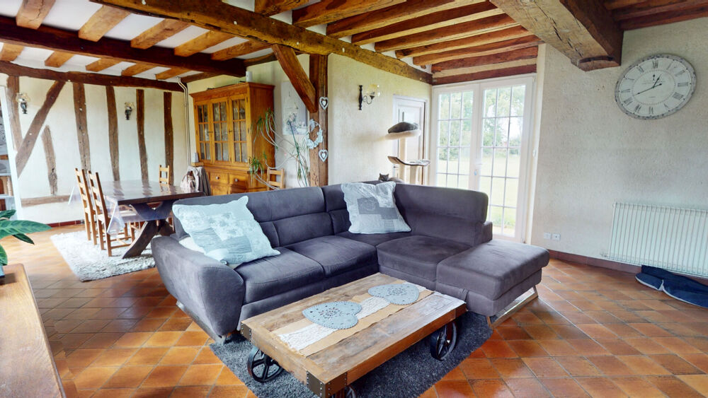 Charmante longère normande de 125 m² et gîte de 55 m²