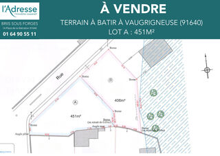  Terrain à vendre 451 m²
