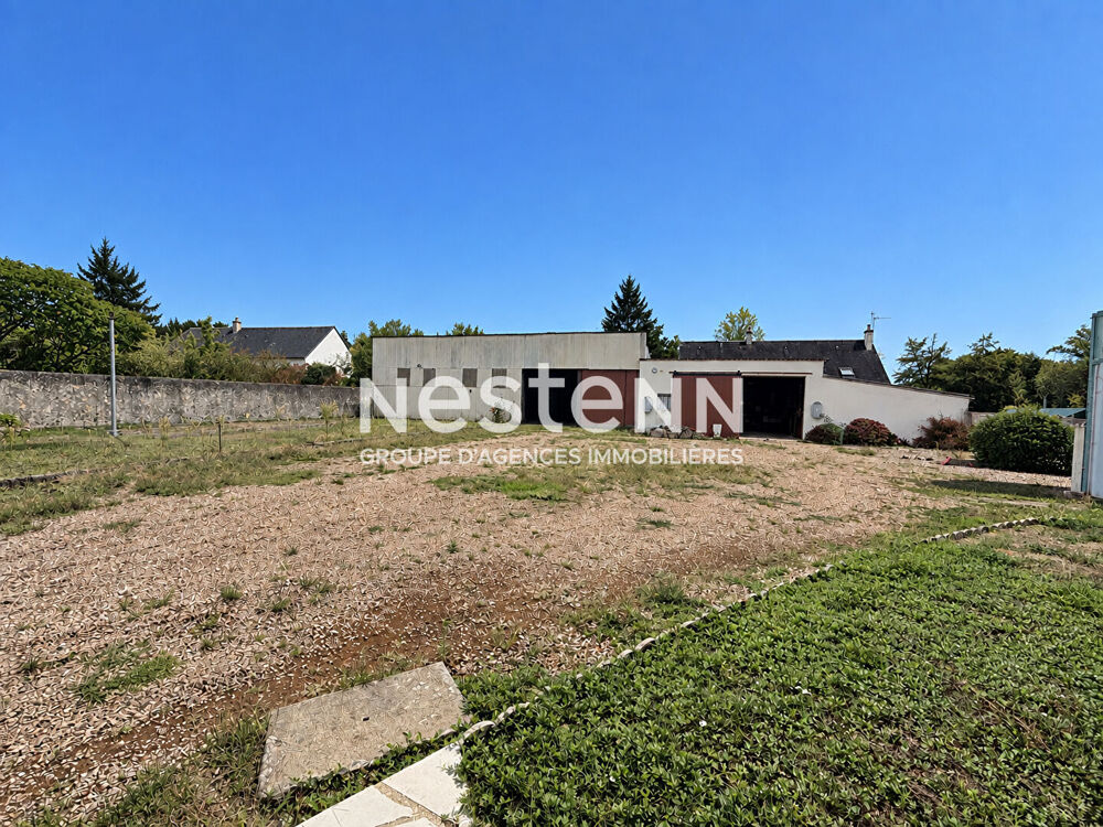 Vente jolie maison de 120.46 m² sur sous-sol avec véranda, dépendance, hangar, jardin à Marçon (72340)