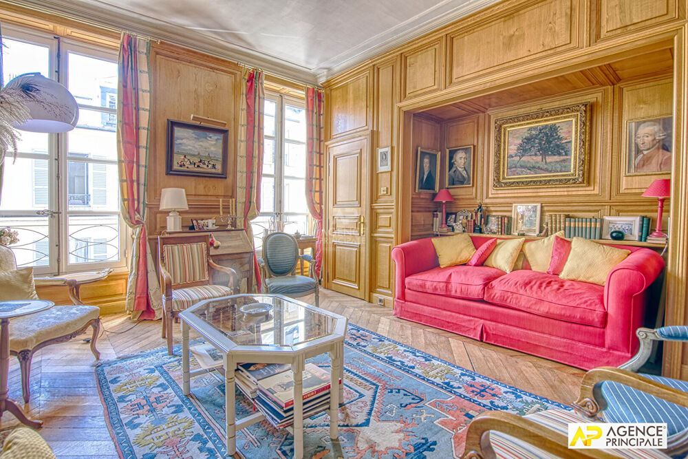 Vente Appartement Versailles Notre-Dame Appartement 124.27 m² carrez traversant sud nord situé au 1er étage d'un très bel immeuble 18ème avec jard Versailles