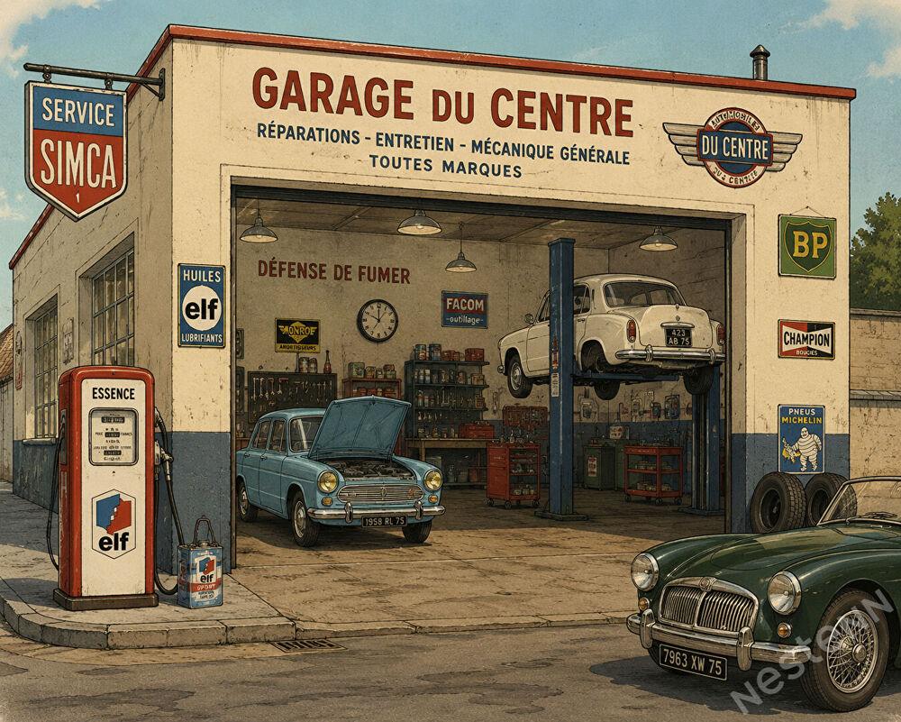   A VENDRE GARAGE AUTOMOBILE CONCESSIONNAIRE D'UNE GRANDE MARQUE FRANCAISE 