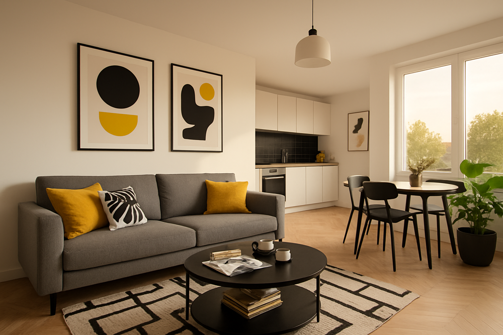 Appartement 2 pièces de 44 m2 (Bois-Colombes)