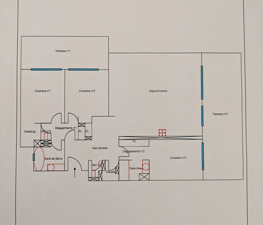Vente Appartement Appartement vue mer Cagnes-sur-Mer  4 pièces coup de coeur Cagnes sur mer