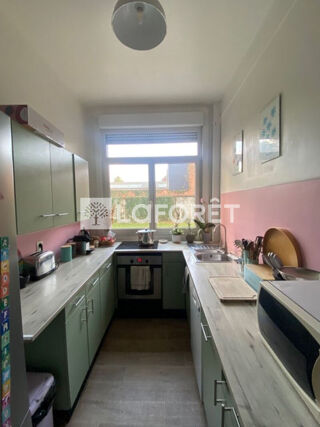 Vente Appartement ROUBAIX, SECTEUR AVENUE MOTTE ? APPARTEMENT BOURGEOIS T3 DE 87 M² EN REZ-DE-JARDIN AVEC GARAGE Roubaix