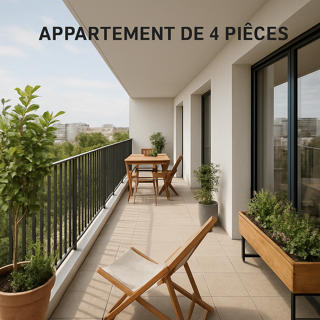  Appartement à vendre 4 pièces 88 m²