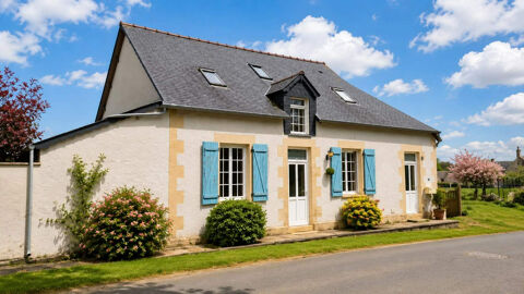   CÔTES D'ARMOR  Maison familiale,  spacieuse, 2 chambres RDC, 4 chambres total, avec piscine creusée, terrasse et jardin.. Maison - 5 pièce(s) - 121 m²