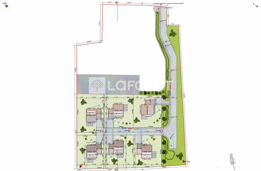 Vente Terrain PROJET IMMOBILIER DE 6 MAISONS à LA NEUVILLE-AU-TEMPLE Dampierre au temple
