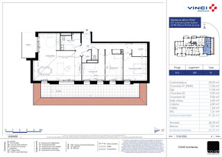  Appartement � vendre 4 pi�ces 91 m�