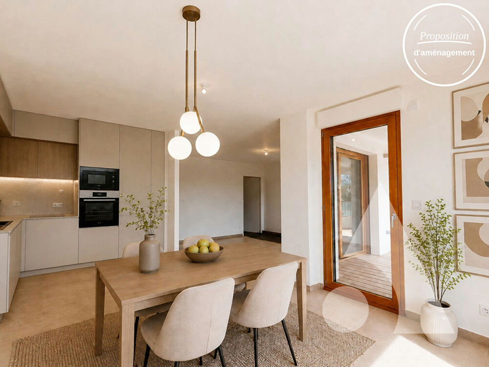 Appartement Ambilly dispo de suite - 4 pièces - cave et place privée.