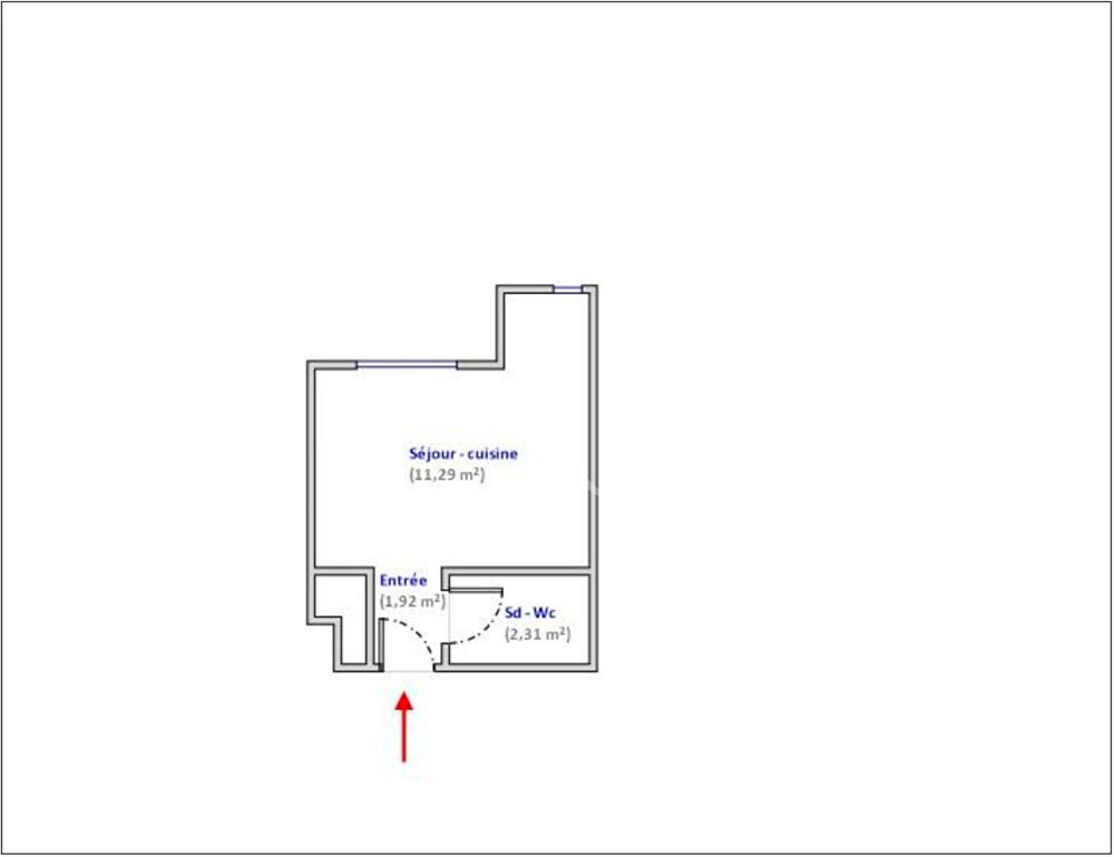 Vente Appartement Paris 14ème / Rue de la Tombe-Issoire | Studio lumineux au 5 eme étage Paris 14
