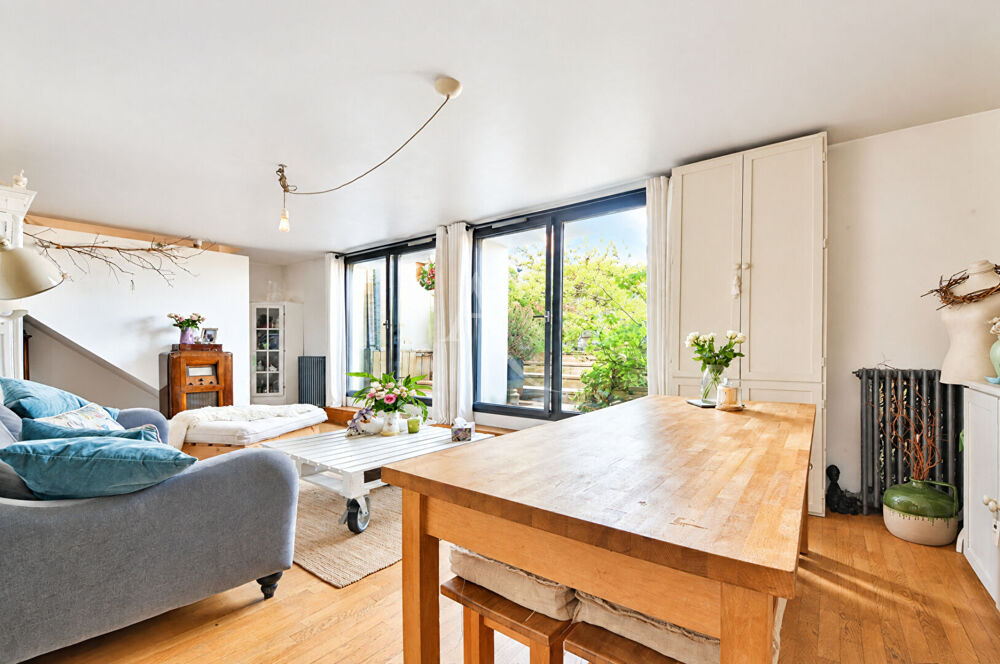 Vente Appartement Duplex en dernier étage avec jardin paysager Paris 13