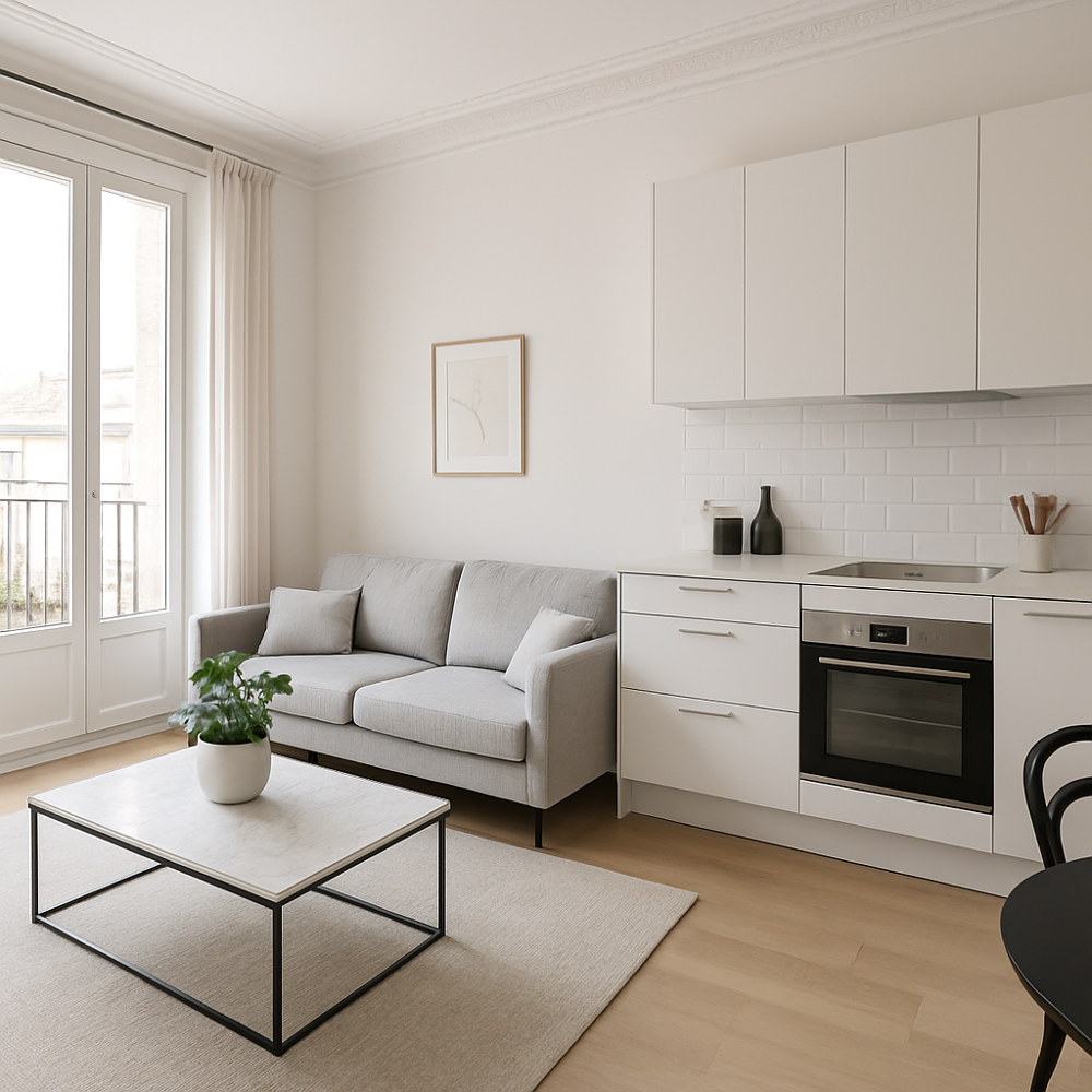 Appartement 2 pièces de 33 m2 (Lyon 2e Arrondissement)