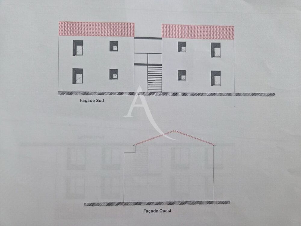 Vente Terrain TERRAIN A BATIR - Projet de 2 maisons pour faire 4 logements indépendants Palluau